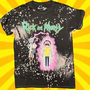 Rick and morty stone wash Tshirt !